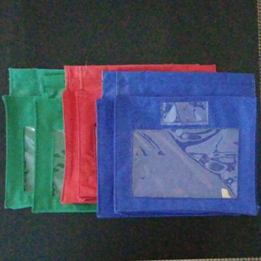 Set of 6 Lakeshore magnetic pockets